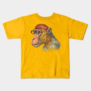 Smarty Monkey Kids T-Shirt